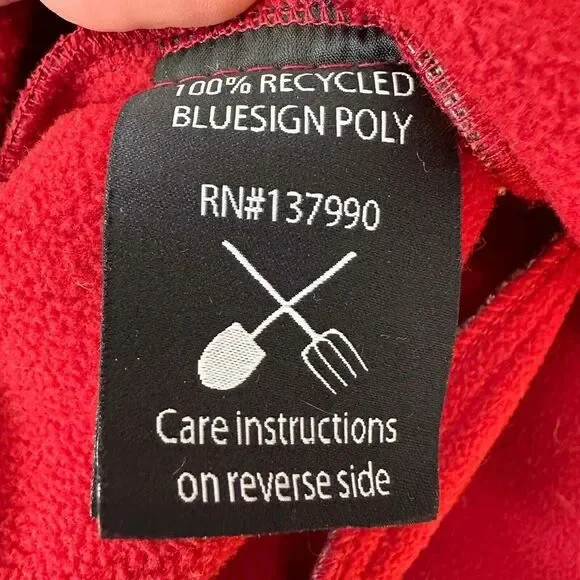 The Lumberjack Coalatree Work Line XLarge Burgundy Snap‎ Fleece Lined Jacket - Picture 5 of 5